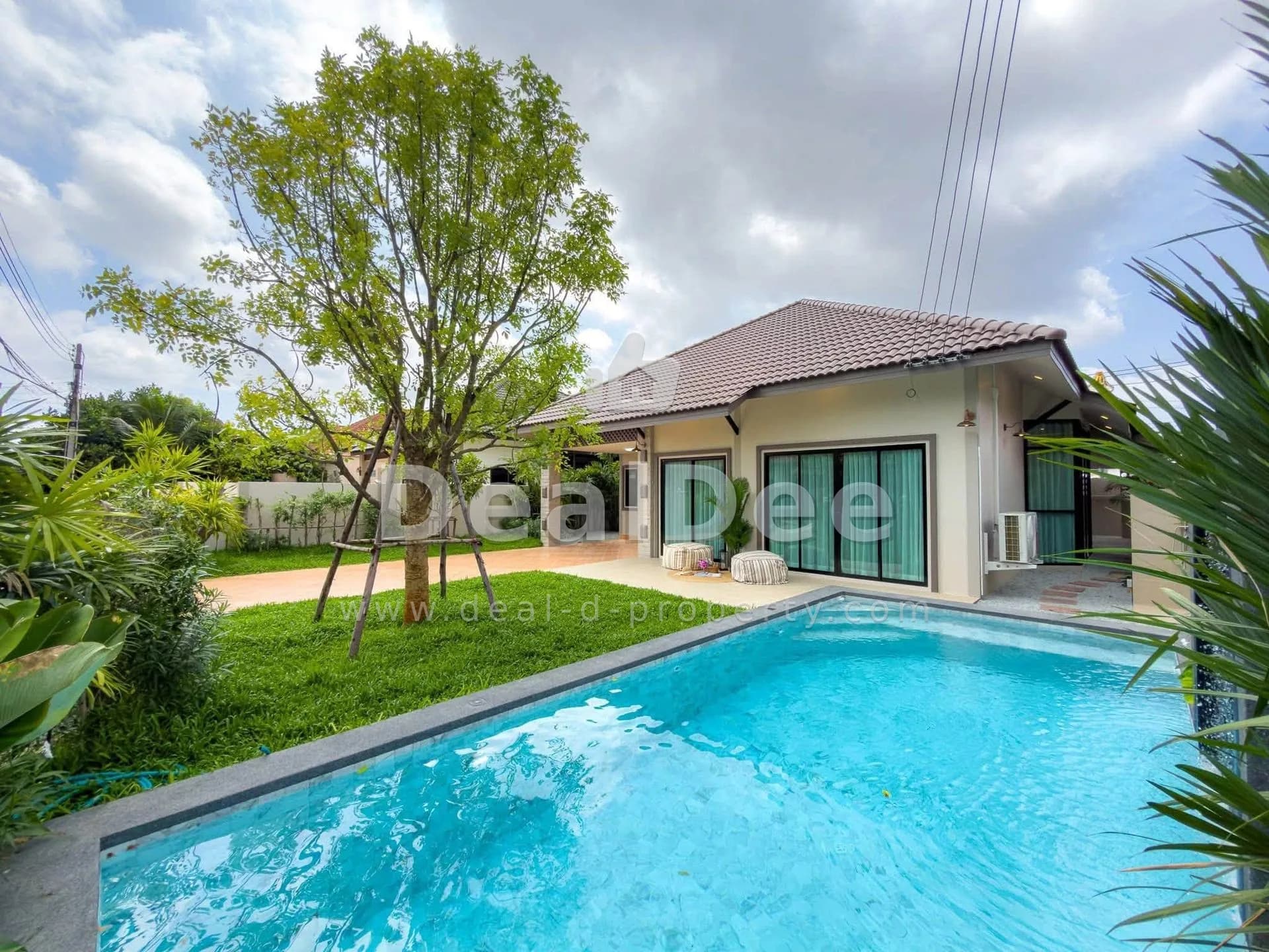 Single-detached pool villa for sale